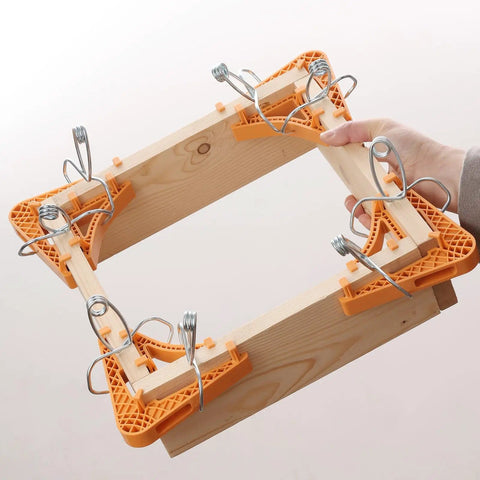 Game Changer Corner Clamp Set For Woodworking 90 Degree Right Angle Holders For T Joint And Miter Joint Cabinet Face Frames