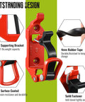 8 Piece Shovel Holder Kit For Trucks And Roof Racks Heavy Duty Quick Release Axe Holder Mount With Metal And Rubber Clamps