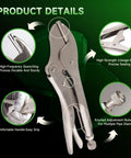 Badass Pinch Off Pliers For Quick Line Locking Tough As Nails Steel Tubing Crimper showcasing durable steel jaws and adjustable grip.