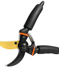 8.5 Inch Pruning Shears With Titanium Coated Japanese SK5 Steel Blade For Heavy Duty Garden Pruning Bypass Pruners With Ergonomic Handles