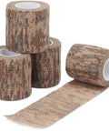4 Roll Camo Tape Set For Outdoor Gear And Camping 2 Inch Wide By 14.76 Feet Each Roll Self Adhesive Breathable Protective