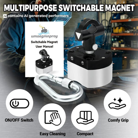 Heavy Duty 180 Lb Switch Magnet Features A Rock Solid 5 Sided Magnetic Grip Made For Welding Woodworking Shop Setup And Cabinet Installations That Really Locks In Tight