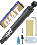Heavy Duty Tailgate Shock Assist Kit Compatible With 04 To 14 Ford F150 And 06 To 08 Lincoln Mark LT with installation tools.