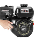 Hand pulling start of Beast 212cc Gas Engine With 7.5HP 3600 RPM OHV Air Cooled Pull Start Powerhouse For Go Kart Generator