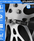 Heavy Duty 32 Piece One Half Inch Drive Impact Socket Set With Deep Sockets Metric And SAE With Extension Bar Cr V Steel Rust Resistant Coating Pro Grade Tough Build And Premium Storage Case being used on a wheel bolt.
