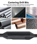 This pair of high-speed steel centering drill bits are totally rad for your milling job, designed for precise holes and zero wobble.