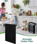 Six Pack Carbon Pre Filter For Honeywell HPA300 Series Air Purifiers HRF-A300 Replacement activated carbon filter in kitchen setup