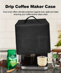 Nylon Coffee Maker Dust Cover For K-Duo Gen2 And K-Cup Gen1 Brews, Waterproof Antistatic Case over coffee maker on countertop
