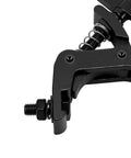 Close-up of Beefy Heavy Duty Stage Light Truss Clamp, adjustable aluminum alloy for 40-60mm truss, 132lb load, black finish.