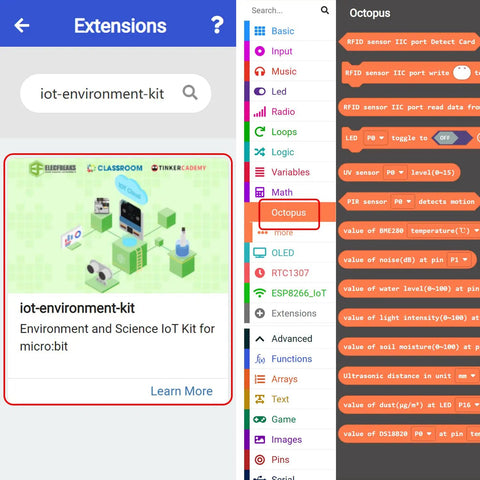 Hands-On Microbit Smart Agriculture Kit With IoT Sensor Suite Interface and Extensions Dashboard