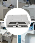 2 Axis XY Positioning Moving Work Table for Marking and Engraving Machines, 50x80 mm Stroke in workshop setup