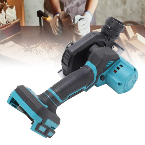 Grab Your Gear With This Battery Powered Mini Circular Saw 3 Inch Handheld Knockout 19000 Rpm Zero Fuss Ready Includes Two Heavy Duty Blades for wood cutting.