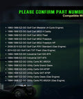 List of compatible models for Heavy Duty Starter Generator For Ezgo Golf Cart Mg2 Txt Rtx Medalist Fleet Freedom Hp And Club Car Ds.