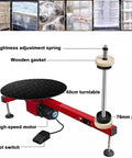Electric Stretch Film Wrapping Machine Wrap Around Film Balers 15 7 Inch Turntable 30 Rpm High Speed Motor with foot switch.