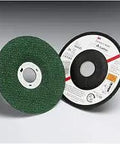 Ceramic Grain Type 27 Flexible Metal Grinding Wheel For Angle Grinder Four Point Five Inch Diameter One Eighth Inch Thick