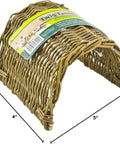 Hand Woven Willow Twig Tunnel Small Pet Hideout For Hamsters And Small Critters All Natural Safe Chewable Hideaway Cozy Critter