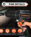 Killer 55 Piece Magnetic Impact Nut Driver Set Featuring Deep Metric And Sae Sockets, showing hex shank and quick change feature.