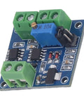 Voltage To PWM Converter Module For PLCs Slick And Plug And Play showing circuit board with potentiometer and terminal blocks.