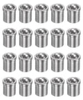 20 Piece Ball Point Spring Plungers 5X6MM 304 Stainless Steel Precision Positioning Pins in a grid pattern.