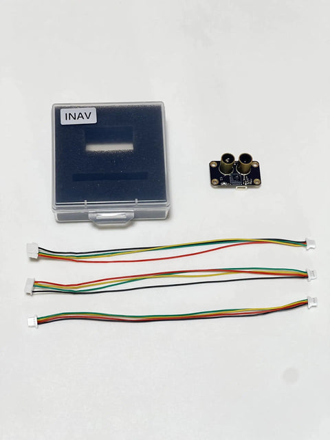 Optical Flow And Lidar Sensor MTF-01 For ArduPilot PX4 INAV Compatible Flight Control Systems with cables and case.