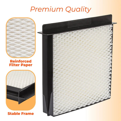 Must Have 1040 Replacement Wick Filter For Essick Aircare Humidifiers, showing filter with reinforced paper and stable frame.