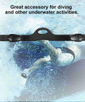 Fin Straps Adjustable Diving Straps For Outdoor And Indoor Water Sports Cozy Rubber Fins Straps 1 Pair Quick Fit