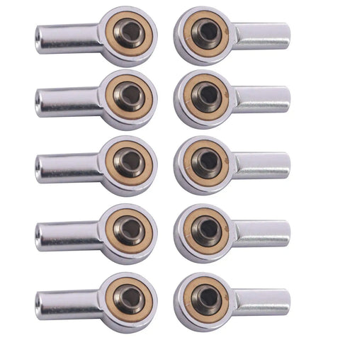 Aluminum M2 Tie Rod End Ball Joint Link Ball Head Holder 2mm Steering Linkage For HSP Tamiya Mini 4WD RC Cars Boats Planes Trucks And Crawlers 10 Pack silver aluminum ball joints