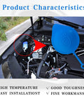 Replacement Windshield Washer Fluid Cap Ring Lid For Honda Accord Civic CRV CRX Blue fits 5.9cm diameter engine view