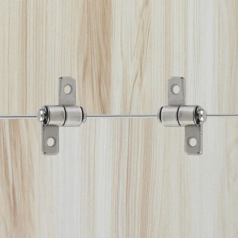 Two Sets Of 360 Degree Torque Friction Hinges With Carbon Steel Shafts And Screws, Left And Right, Small Size 29 X 18 X 8 Mm