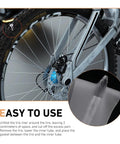 Two Pack Bicycle Tire Liners That Fight Punctures, 0.5mm Thick Inner Tube Protectors installed on bike wheel