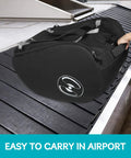 Padded Car Seat Travel Bag For Airplane Use Fits Doona Car Seat Stroller With Isofix Base on airport baggage carousel