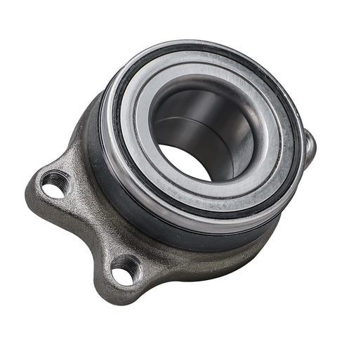 Close-up of Pair Rear Wheel Bearing Hub Assembly For Subaru Legacy Outback 2000-2004 And Baja 2003-2006 Non ABS 4 Bolt Flange 2 Pack Kit