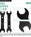 Two Pack Pro Grade Replacement Grinder Wrench Set For Popular Die Grinders, Durable OEM Style Wrench Compatible Display