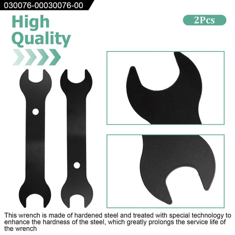 Two Pack Pro Grade Replacement Grinder Wrench Set For Popular Die Grinders, Durable OEM Style Wrench Compatible Display