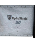 Top Shelf Synthetic Roof Underlayment Boasts Hardcore Fifty Year Waterproof Cover with nailing lines, measures 250x48 inches.