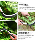 Two Piece Manganese Steel Weeding Sickle Set With Short Handles For Durable Grass Cutting, Harvesting Weeds, And Vine Trimming