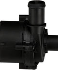 Straight Shot Electric Engine Water Pump With Zero Drip Seal And Powerful Electromagnetic Impeller Drive, black, side view, compact design