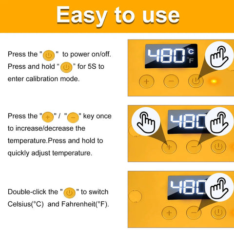 Instructions for Cordless Soldering Iron Station For 20V Max Batteries With USB Type C Fast Heating Portable Soldering Tool.
