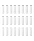 55 Pack M6 Dowel Pins 20mm Stainless Steel Cylindrical Shelf Pegs For Metal And Wood DIY Projects Quick Install And Secure Fit 304 Stainless Silver Finish
