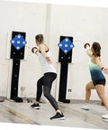 Fencers using Multi Purpose Fencing Target, Lightweight Rubber Wall Mounted Training Tool, Durable Dual Sided Design For Practice