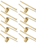 8 Pack Hair Clip Spring Replacement With Strong Clamping Steel Jaw Clips And Compact Body For DIY Hair Accessories Projects