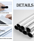 Details of Eight Piece Self Adhering Pipe Insulation Foam Tubes With Aluminum Foil Wrap For Outdoor Water Lines Weatherproof Freeze Protection