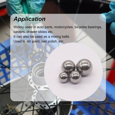 550 Piece Stainless Steel Precision Bearing Balls Kit With 11 Sizes From 0.5mm To 5.5mm For Bike Bearings And DIY Repair Projects A Handy Gearhead Ball Set For Small Mechanical Jobs, stainless steel balls for bicycle bearings and small repairs