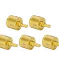 Check Out This Hella Cool 5 Piece 42mm Gemstone Hole Saw Kit With Golden Drill Cutters For Marble Glass And Ceramics To Make Precise Cuts Like A Pro. Five 42mm gold hole saw drill bits for marble, glass, and ceramic