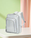 Heavy Duty Antistatic Clear PVC Tool Backpack Built Tough For Work Crews And Cleanroom Pros, 13.78x5.91x15.75 inch.