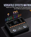Beast 130 Plus Effects Multi Effects Pedal For Guitar With NAM And IR Support, versatile matrix display close-up