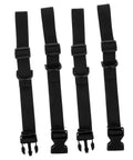 2 Pack Heavy Duty Tie Down Straps With Quick Release Buckles for easy lashing golf trolleys, camping gear, yoga mats, adjustable