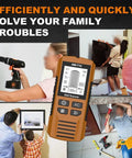 Minhe HW-710 5-in-1 Wall Detector used in various DIY projects for reliable scanning of walls and surfaces.