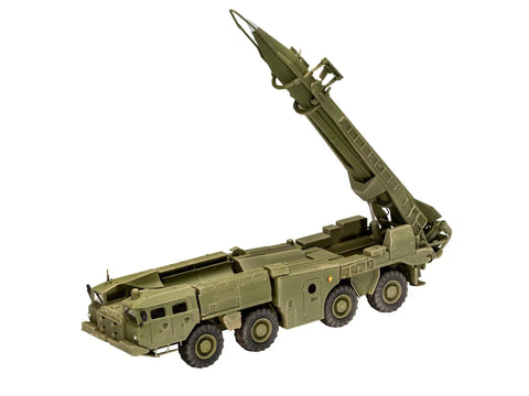 Scud B Missile Plastic Model Kit Unassembled For DIY Fans Aged 10 And Up With Realistic Detailing Easy Build Improves Hand Eye Coordination Multilingual Instructions Dope Gift For Model Building Fans Made In Germany