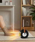2 Pack Desk Heater For Office And Small Spaces, Personal Electric Heater With PTC Ceramic Fast Heating 500W warming feet under desk.